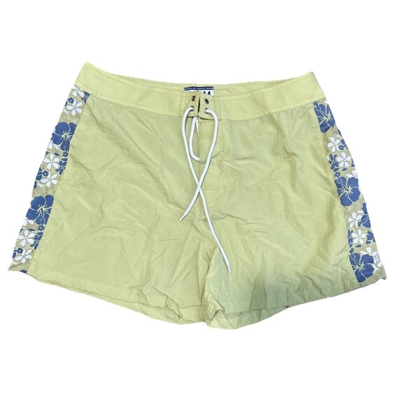 Vintage 90s Y2K Swim Trunks Shorts B.U.M Equipment 1X SwimSuit Adult Swimwear - Picture 1 of 4